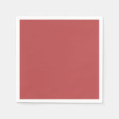 Warme rode papieren servetten (Voorkant)