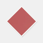 Warme rode papieren servetten (Hoek)