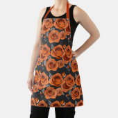 Warme Roestige Oranje Rozen Schort (Insitu)
