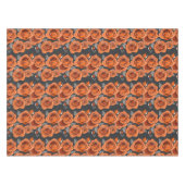 Warme Roestige Oranje Rozen Tafelkleed (Voorkant (Horizontaal))