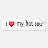 warme rok bumpersticker (Voorkant)