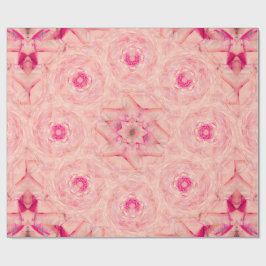 Warme Roze Broche Cadeaupapier