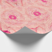 Warme Roze Broche Cadeaupapier (Hoek)