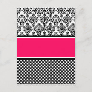 warme roze demeter briefkaart