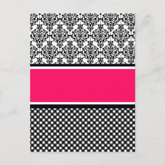warme roze demeter briefkaart (Voorkant)