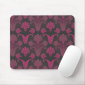 warme roze en zwarte demask muismat (Met muis)