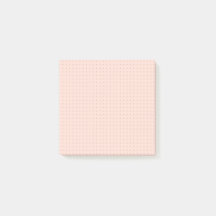 Warme roze puntenraster Post-it Notes