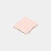 Warme roze puntenraster Post-it Notes (Schuin)