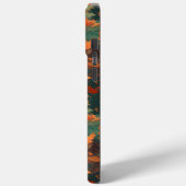 Warme rustieke Waterverf bladeren - Boho esthetisc Case-Mate iPhone Case (Achterkant / Links)