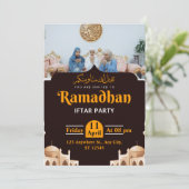 Warme Saamhorendheid: Een Ramadansouperfeest Kaart (Staand voorkant)
