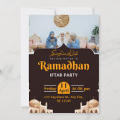 Warme Saamhorigheid: Een Ramadan Iftar Feest Kaart (Voorkant)
