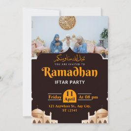 Warme Saamhorigheid: Een Ramadan Iftar Feest Kaart