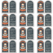 Warme saus labels (Voorkant)