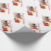 Warme sjaals cadeaupapier (Hoek)