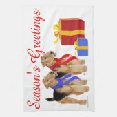 Warme sjaals theedoek (Verticaal)