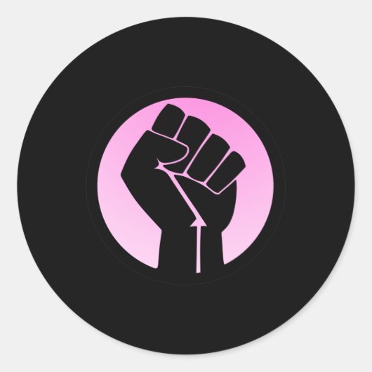 warme solidariteits-Sticker Ronde Sticker (Voorkant)