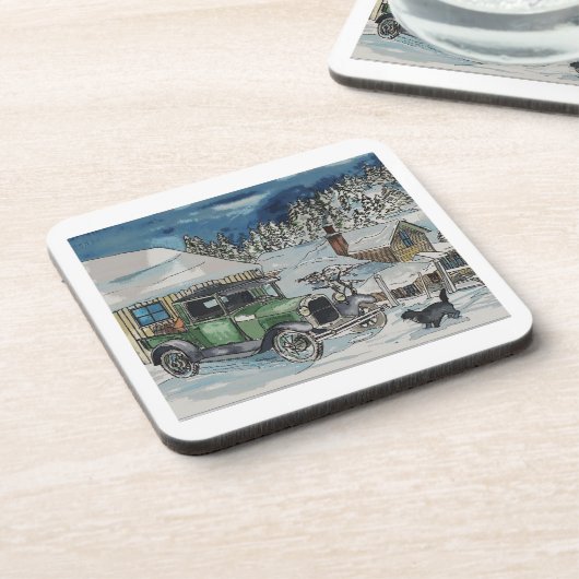 Warme stoel bier onderzetter (Linkerzijde)