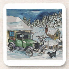 Warme stoel bier onderzetter