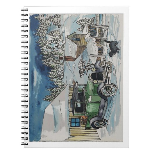 Warme stoel notitieboek (Voorkant)