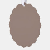 Warme Stof Roze Achtergrond – Trouwontwerp Ornament Kaart (Links)