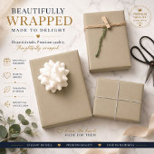 Warme Stofachtige Roze Achtergrond – Trouwontwerp Cadeaupapier