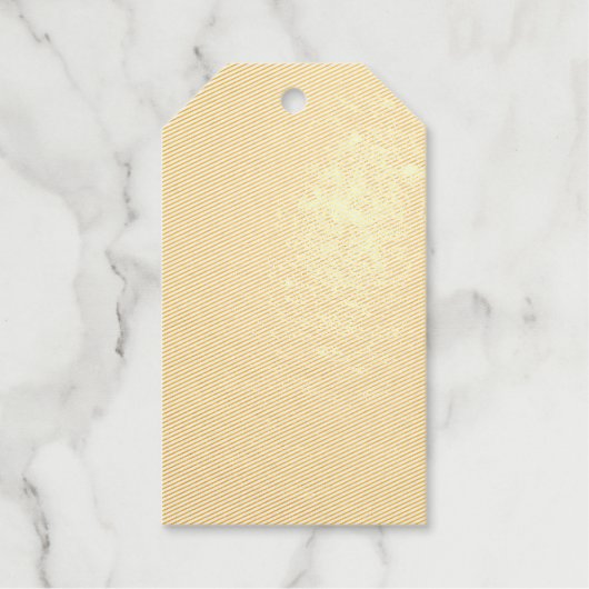 Warme stoffige Rozen achtergrond – Wedding Design Cadeaulabels (Voorkant)