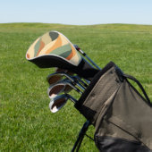 Warme strepen golfheadcover (Insitu)