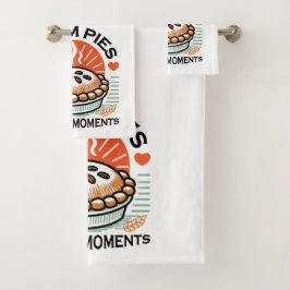 Warme taarten Warmer Moments – Gezellig Herfst Ont Bad Handdoek