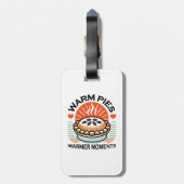 Warme taarten Warmer Moments – Gezellig Herfst Ont Bagagelabel (Achterkant verticaal)