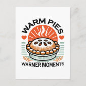 Warme taarten Warmer Moments – Gezellig Herfst Ont Briefkaart (Voorkant)