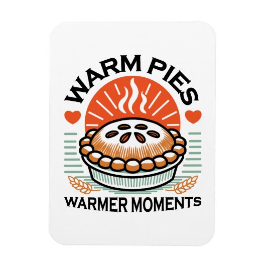 Warme taarten Warmer Moments – Gezellig Herfst Ont Magneet (Verticaal)
