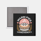 Warme taarten Warmer Moments – Gezellig Herfst Ont Magneet (Voorkant / Achterkant)