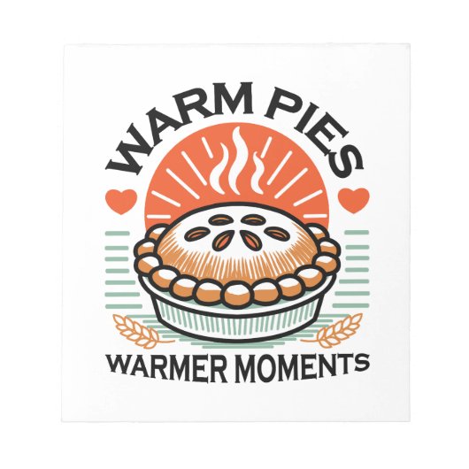 Warme taarten Warmer Moments – Gezellig Herfst Ont Notitieblok (Voorkant)