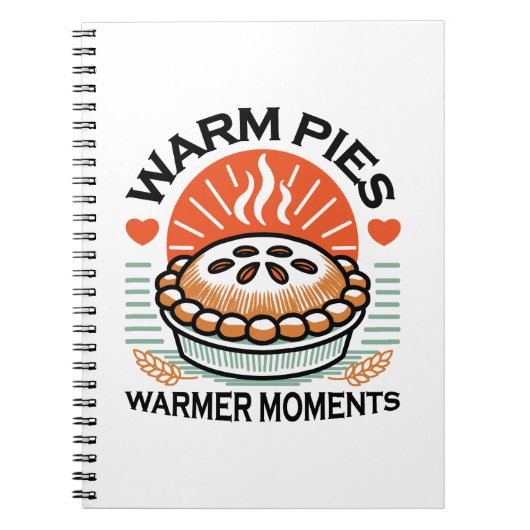 Warme taarten Warmer Moments – Gezellig Herfst Ont Notitieboek (Voorkant)