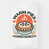 Warme taarten Warmer Moments – Gezellig Herfst Ont Spandoek (Verticaal)