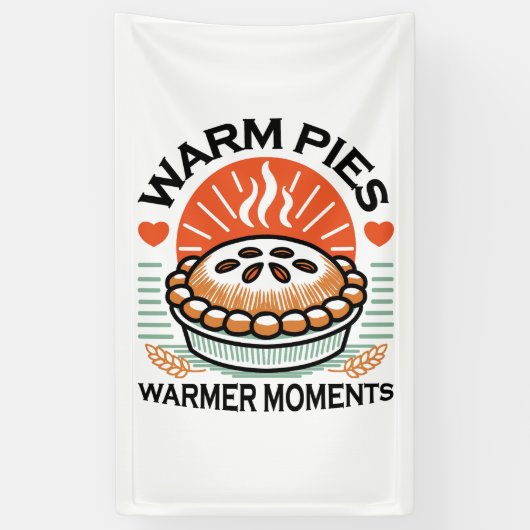 Warme taarten Warmer Moments – Gezellig Herfst Ont Spandoek (Verticaal)