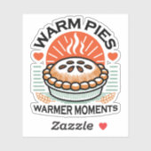 Warme taarten Warmer Moments – Gezellig Herfst Ont Sticker (Vel)