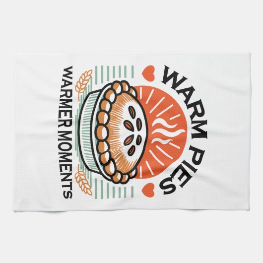 Warme taarten Warmer Moments – Gezellig Herfst Ont Theedoek (Horizontaal)