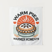 Warme taarten Warmer Moments – Gezellig Herfst Ont Wandkleed (Voorkant)