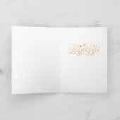 Warme Taupe “Prettig Thanksgiving”  Kaart (Binnen)