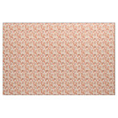 Warme Terracotta Patchwork Herfst Quilt Stof (Yard (91,4 cm))