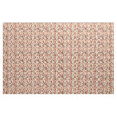 Warme Terracotta Patchwork Herfst Quilt Stof (Yard (91,4 cm))