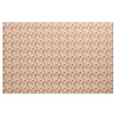 Warme Terracotta Patchwork Herfst Quilt Stof (Yard (91,4 cm))