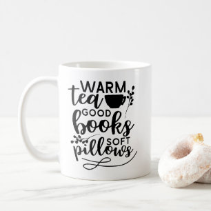 Warme thee, goede boeken en zachte kussens Hygge Koffiemok