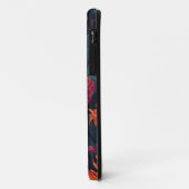 Warme tinten bloemenontwerp Case-Mate iPhone case (Achterkant/links)