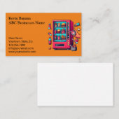 Warme Tonen Vending Machine Visitekaartje (Voorkant / Achterkant)