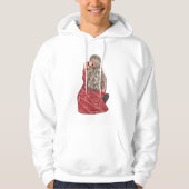 Warme trui Kerstmis Hoodie (Voorkant)