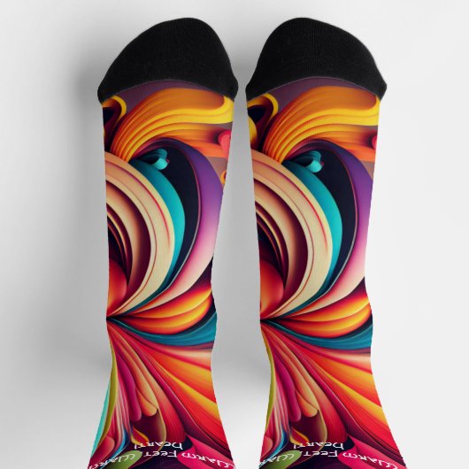 Warme voeten, warm hart! sokken (Top)