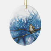 warme vogel keramisch ornament (Rechts)