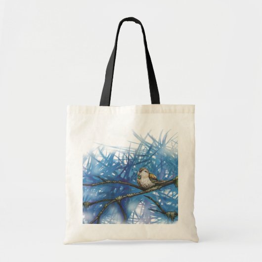 warme vogel tote bag (Voorkant)